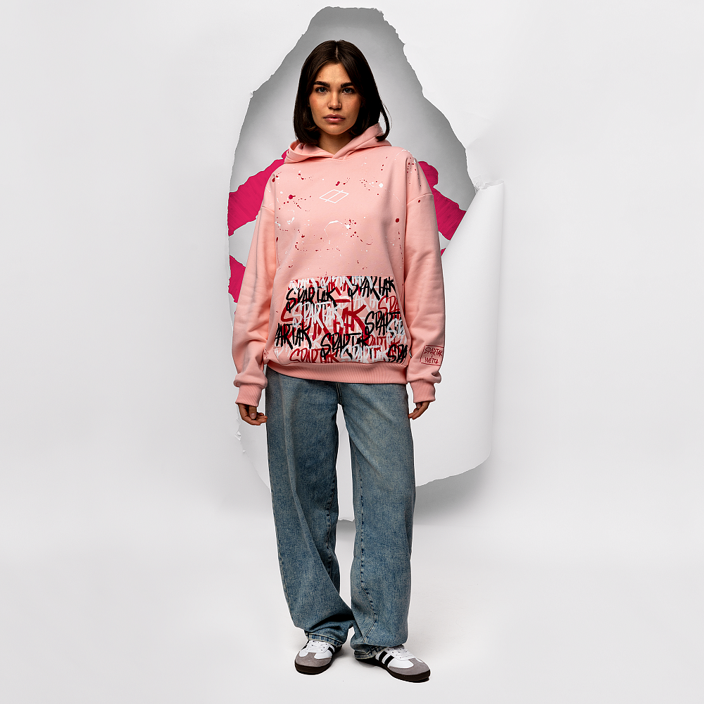 Худи "Spartak" розовый