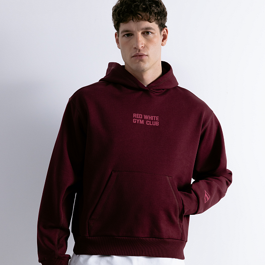Худи GYM 2.0 бордовый