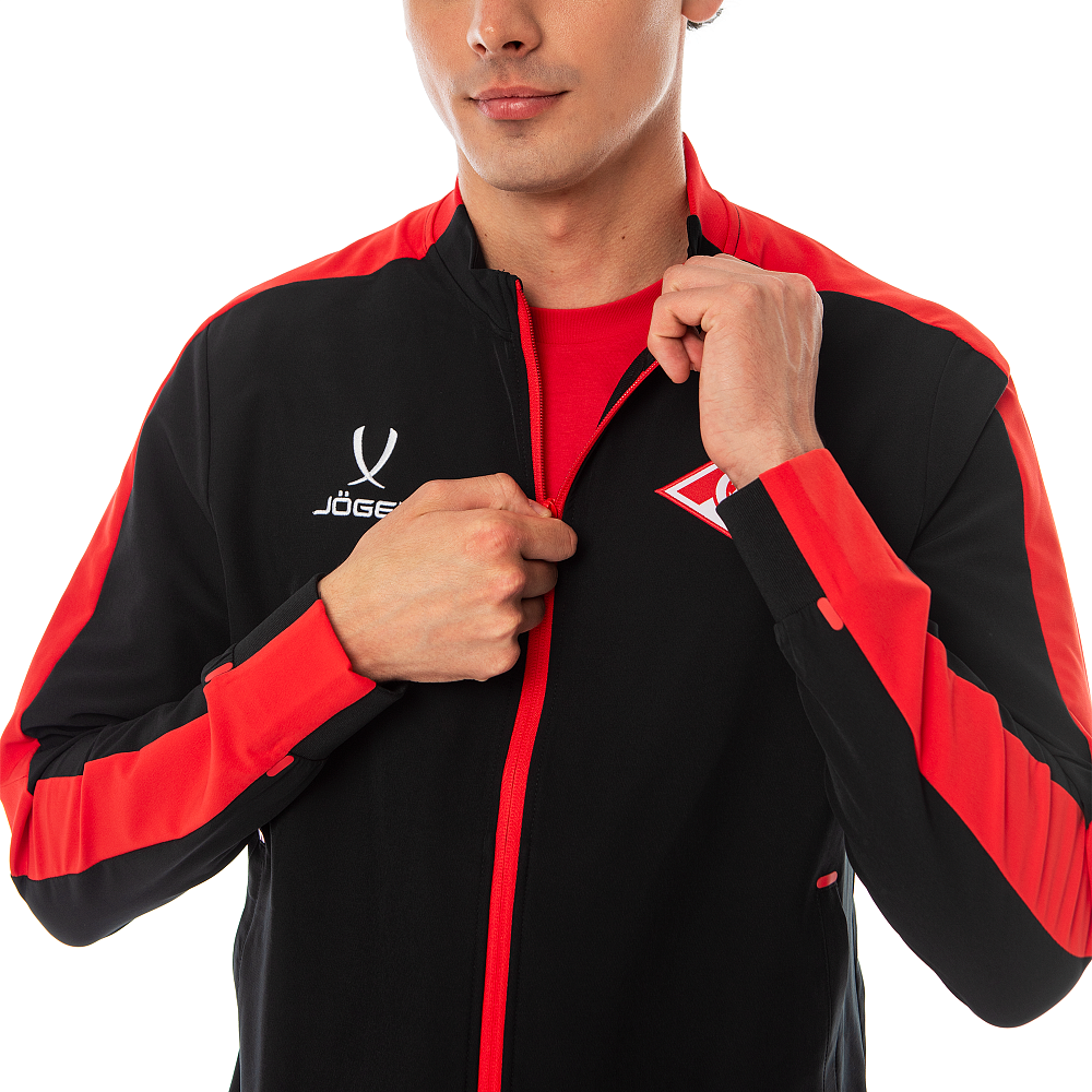 Куртка парадная Jogel PREMIER Spartak черная 2025-26