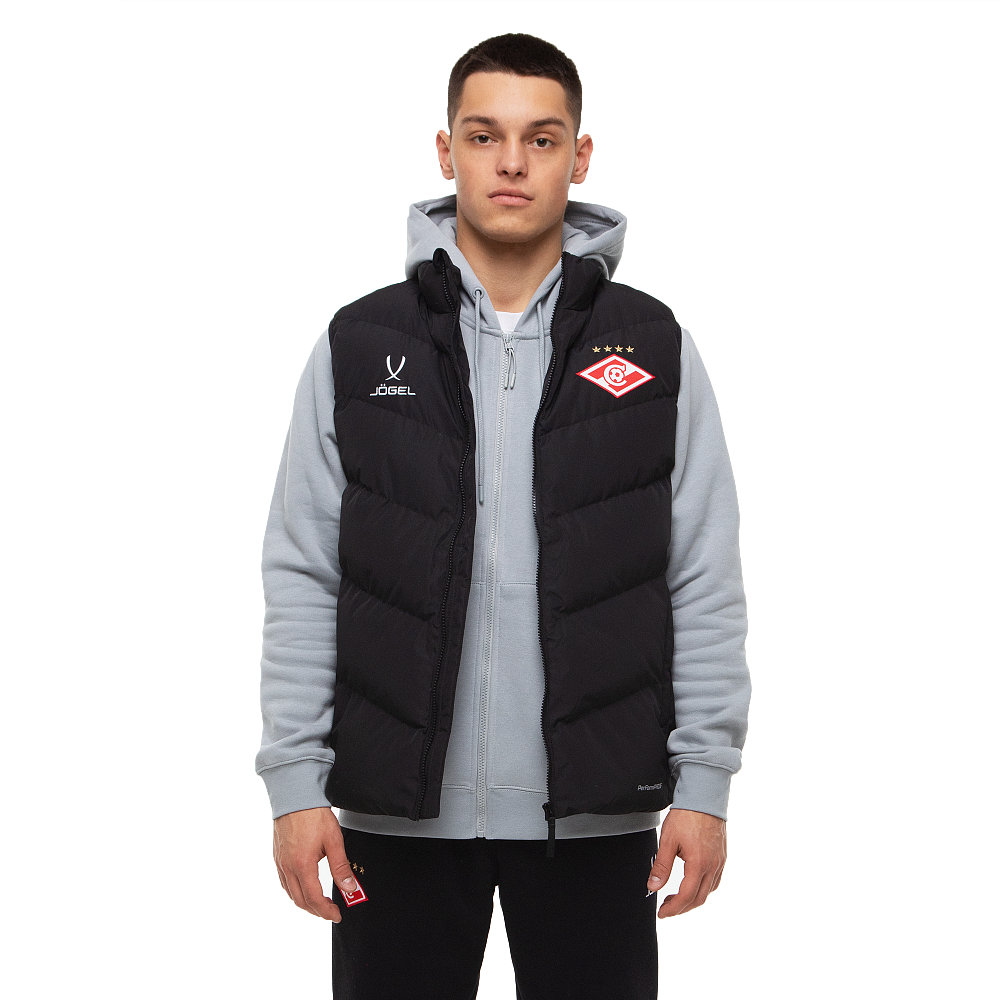 Жилет утепленный Jogel PREMIER Spartak черный