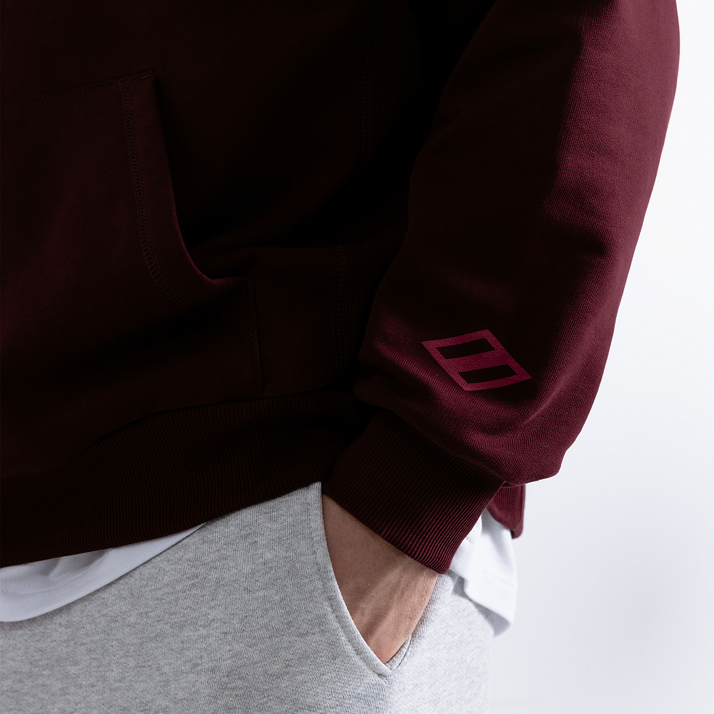 Худи GYM 2.0 бордовый