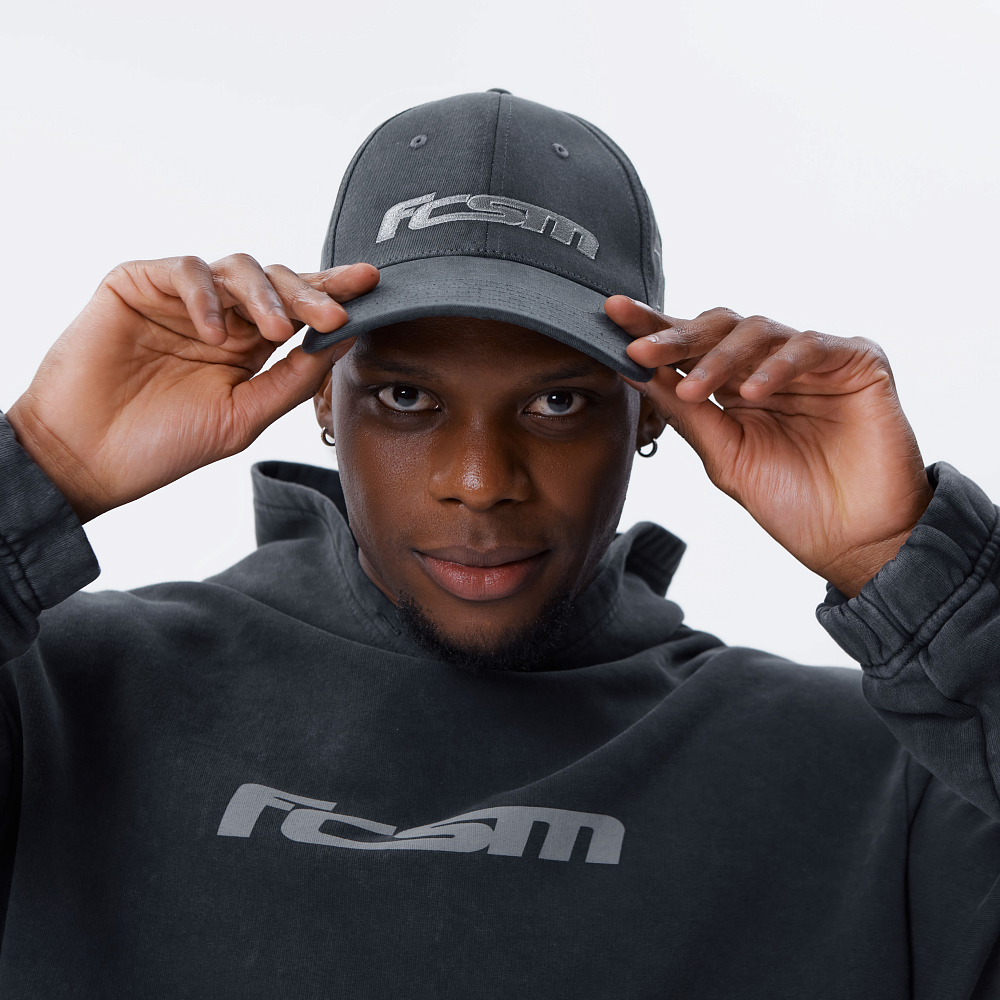 Бейсболка FCSM 72 серая