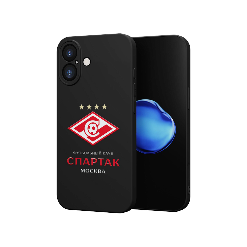 Накладка СИЛИК Iphone 16, черный (SPR008)