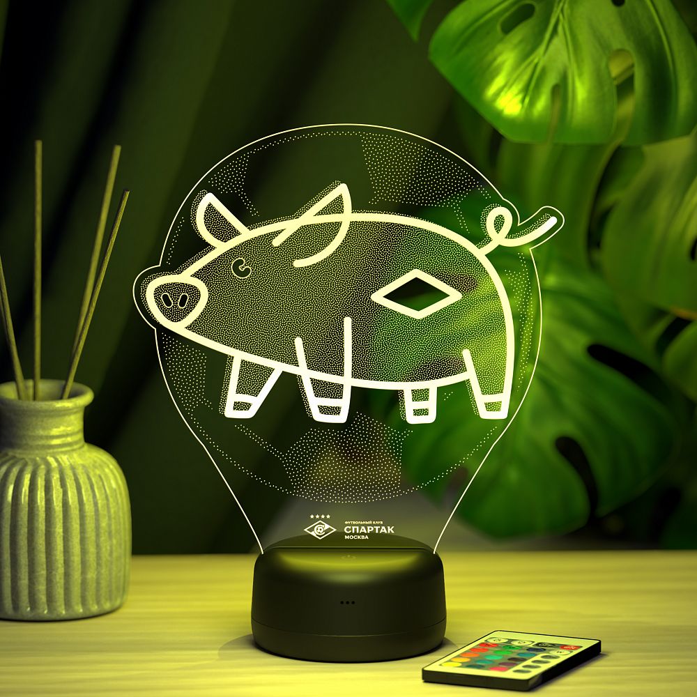 Светильник "Свинка"