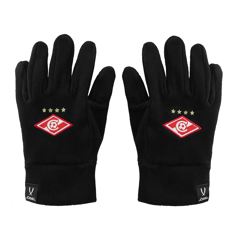 Перчатки Jogel ESSENTIAL Spartak Fleece черные