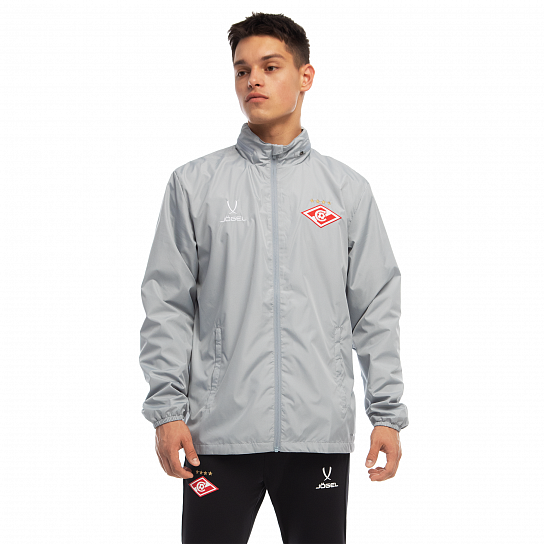 Куртка ветрозащитная Jogel DIVISION серая 2024-25