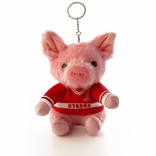 Spartak FC pig toy keyring