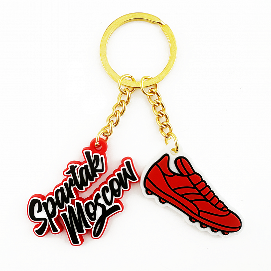 PVC keychain 2 in 1 “Spartak, Boots”