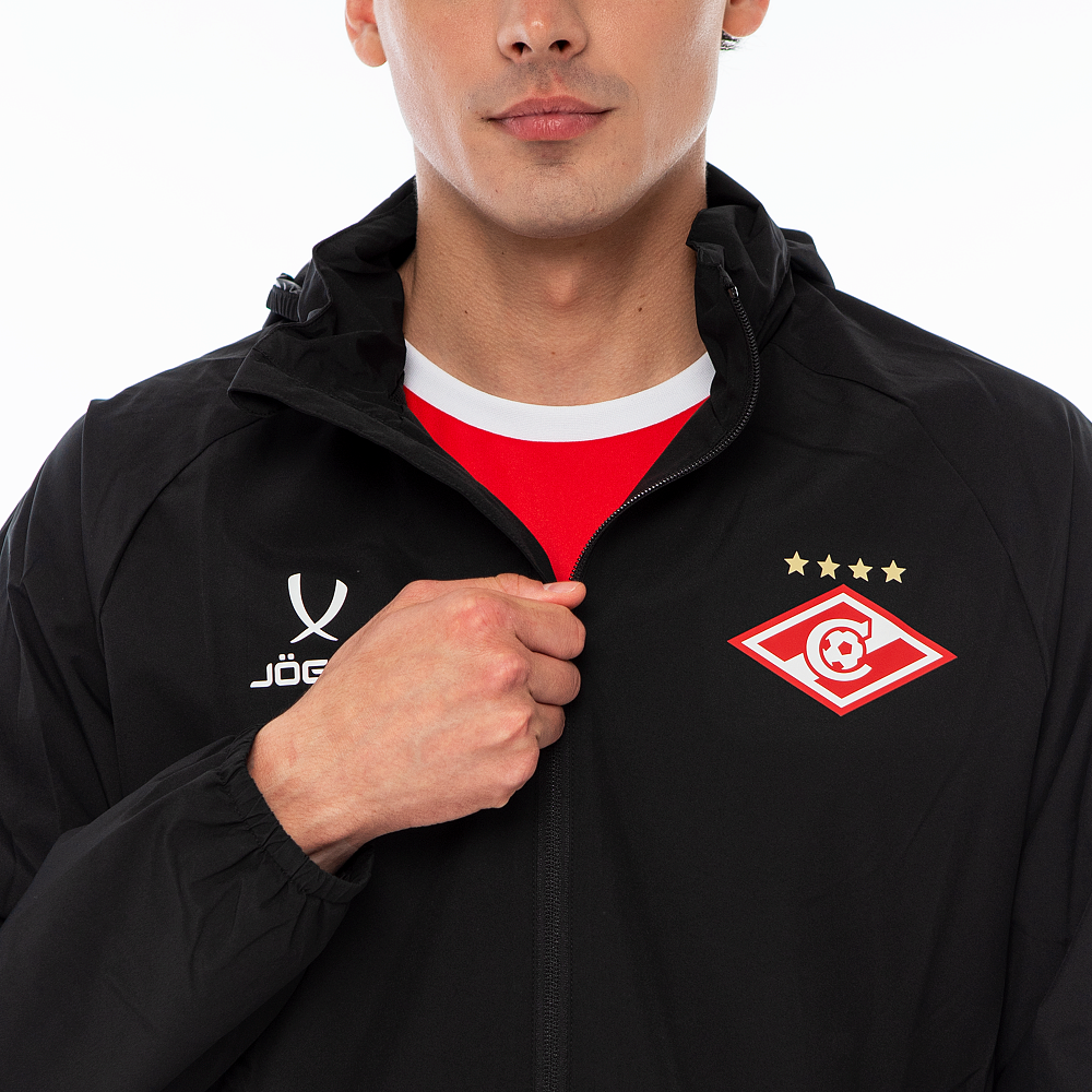 Куртка ветрозащитная Jogel PREMIER черная 2025-26