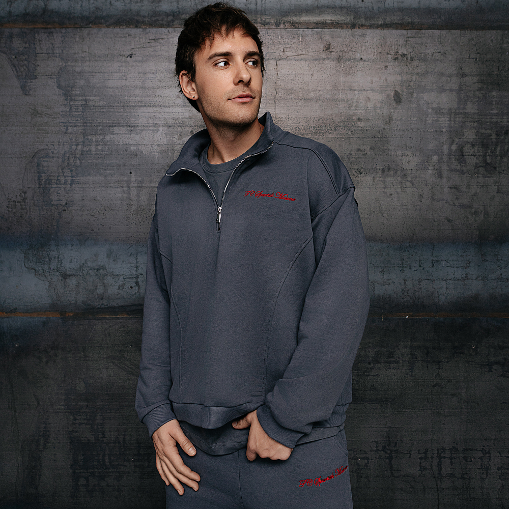 FC Spartak Moscow zippered sweatshirt