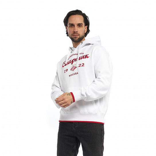 Толстовка ФК Спартак белая  (ATRIBUTIKA & CLUB)