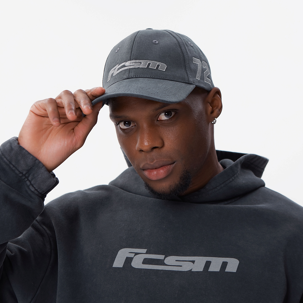 Бейсболка FCSM 72 серая