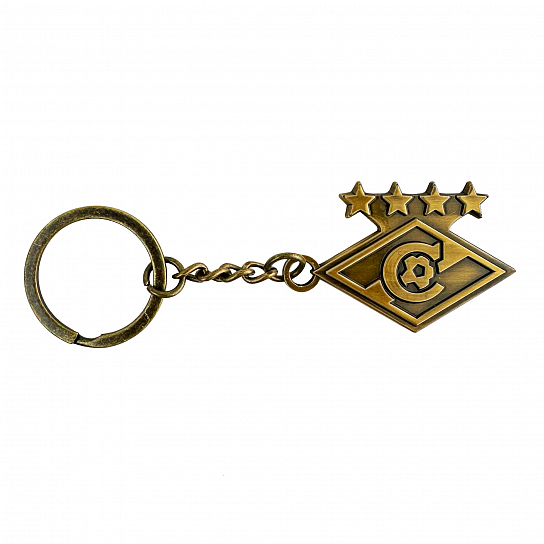 FCSM metal antique logo keychain