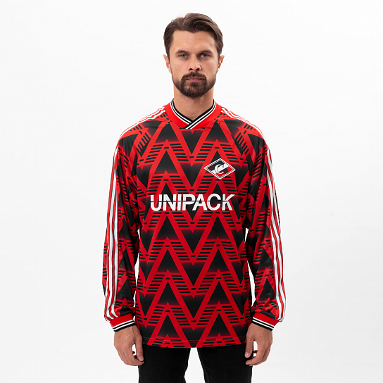 Футболка ретро ФК Спартак длинный рукав