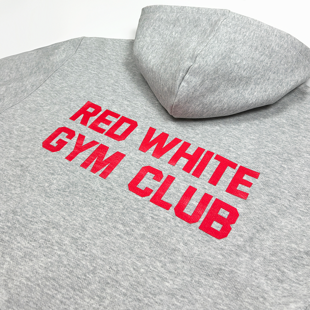 Худи GYM 2.0 серый меланж