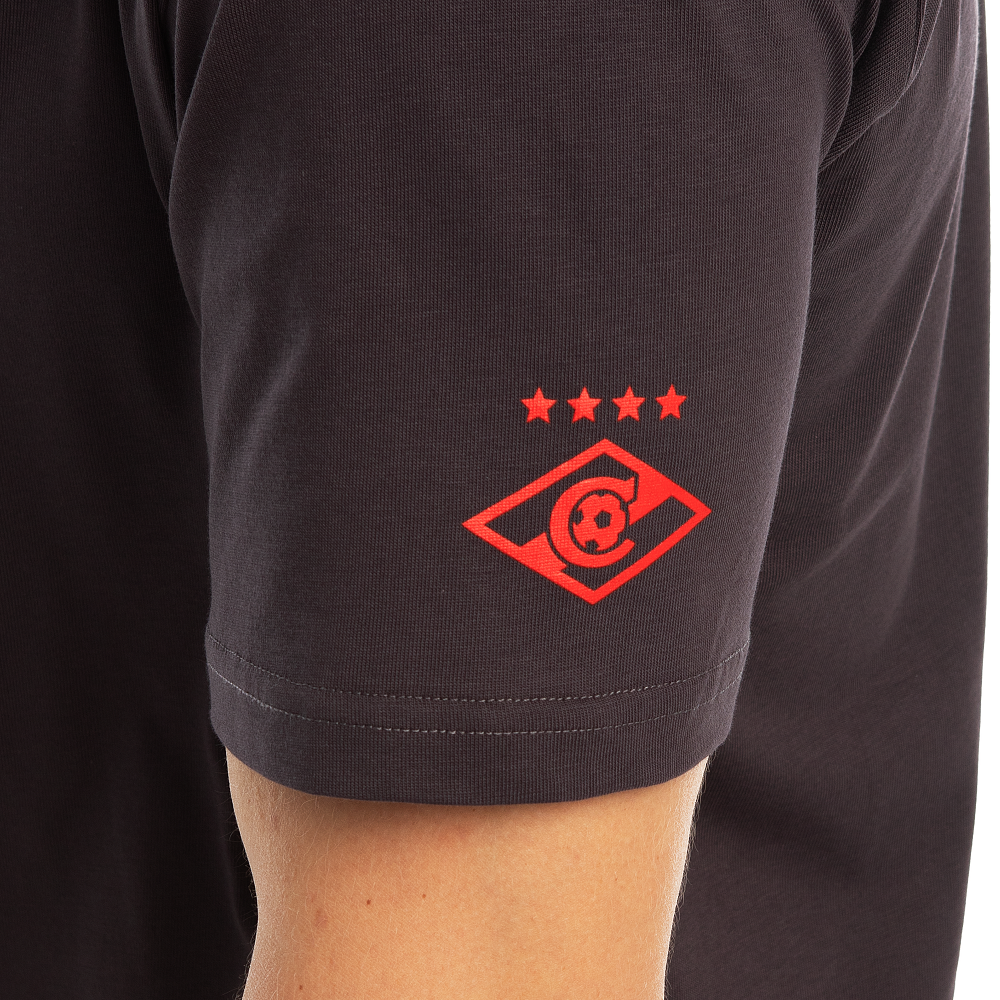 The Ball T-shirt is grey