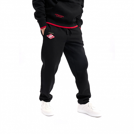 Брюки ФК Спартак черные (ATRIBUTIKA & CLUB)