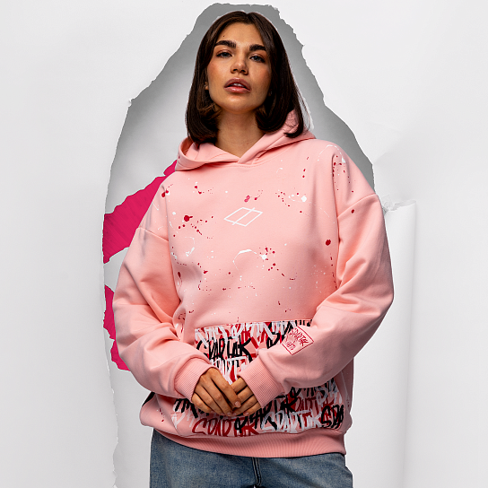 Худи "Spartak" розовый