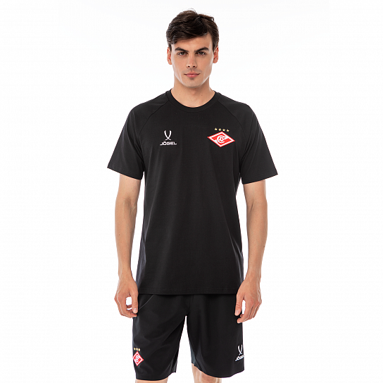 Футболка повседневная Jogel ESSENTIAL Spartak черная