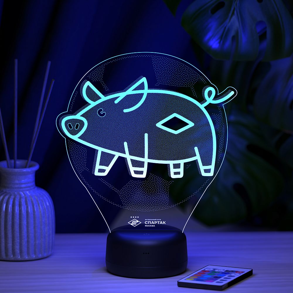 Светильник "Свинка"