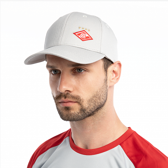 Бейсболка Jogel PREMIER Spartak серая