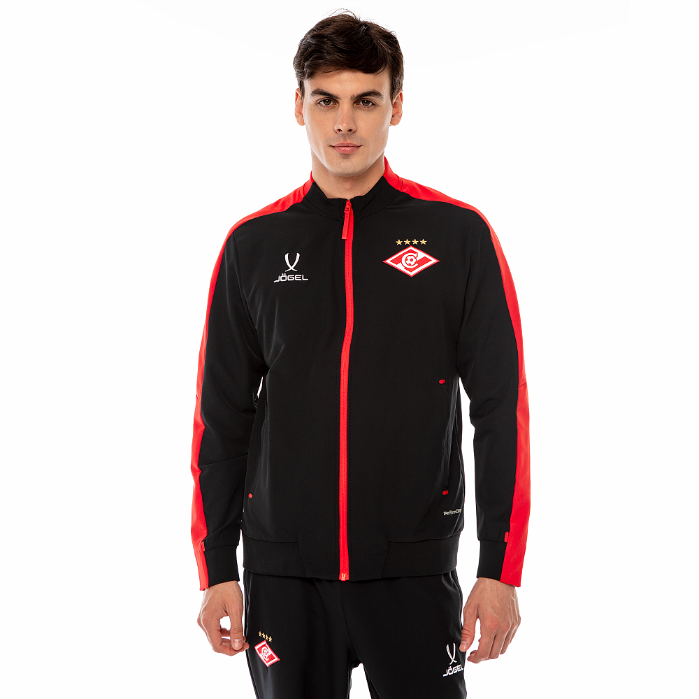 Куртка парадная Jogel PREMIER Spartak черная 2025-26