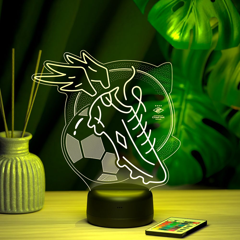 Светильник "Бутсы и Мяч"