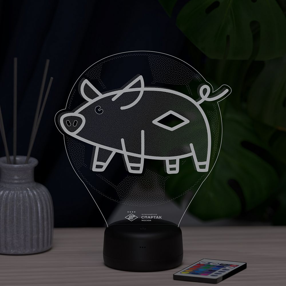 Светильник "Свинка"