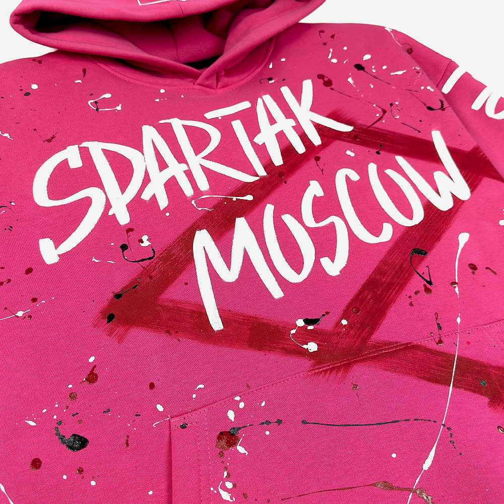 Худи "Spartak" фуксия