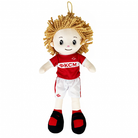 Soft-filled FC Spartak doll with sound
