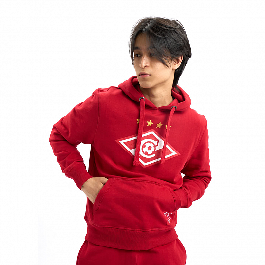 Толстовка ФК Спартак красная (ATRIBUTIKA & CLUB)