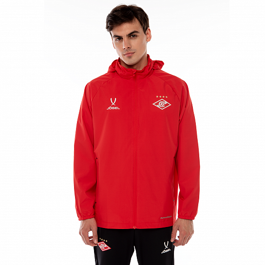 Куртка ветрозащитная Jogel PREMIER красная 2025-26
