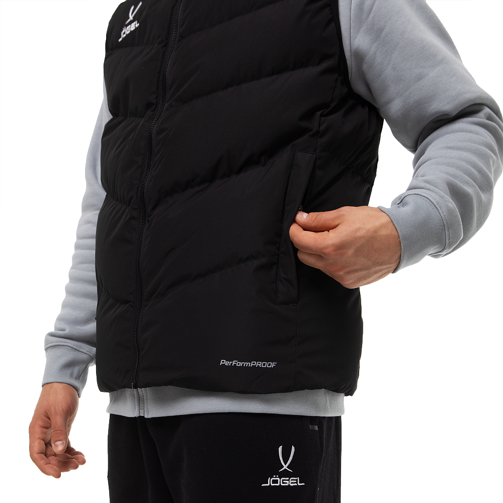 Жилет утепленный Jogel PREMIER Spartak черный