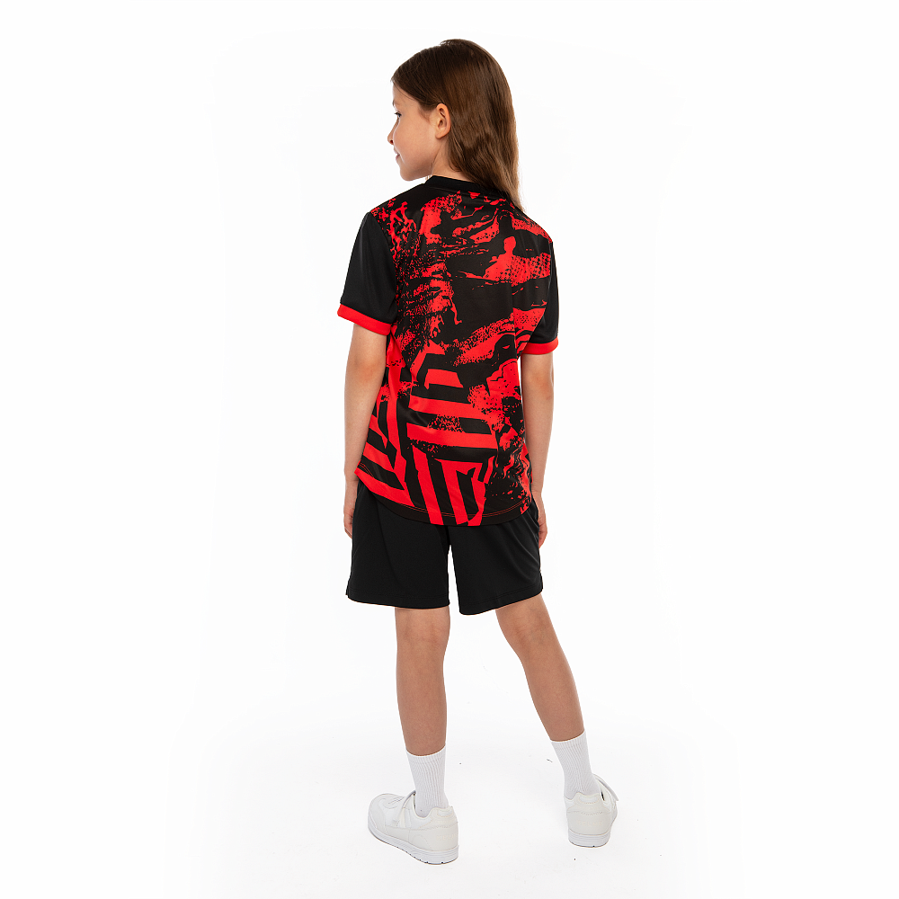 Футболка разминочная детская Jogel 2025-26 красная