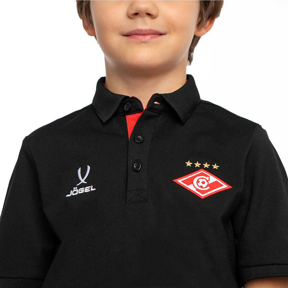 Поло детское Jogel PREMIER Spartak черное 2025-26