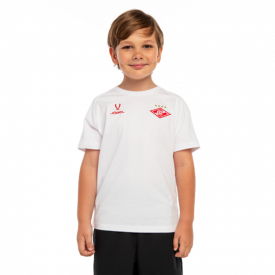 Футболка повседневная детская Jogel ESSENTIAL Spartak белая