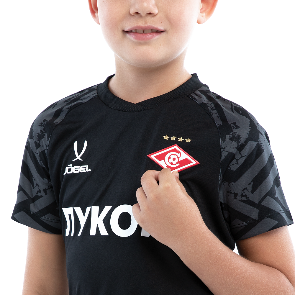 Футболка вратарская Jogel PREMIER Spartak черная 2024-25