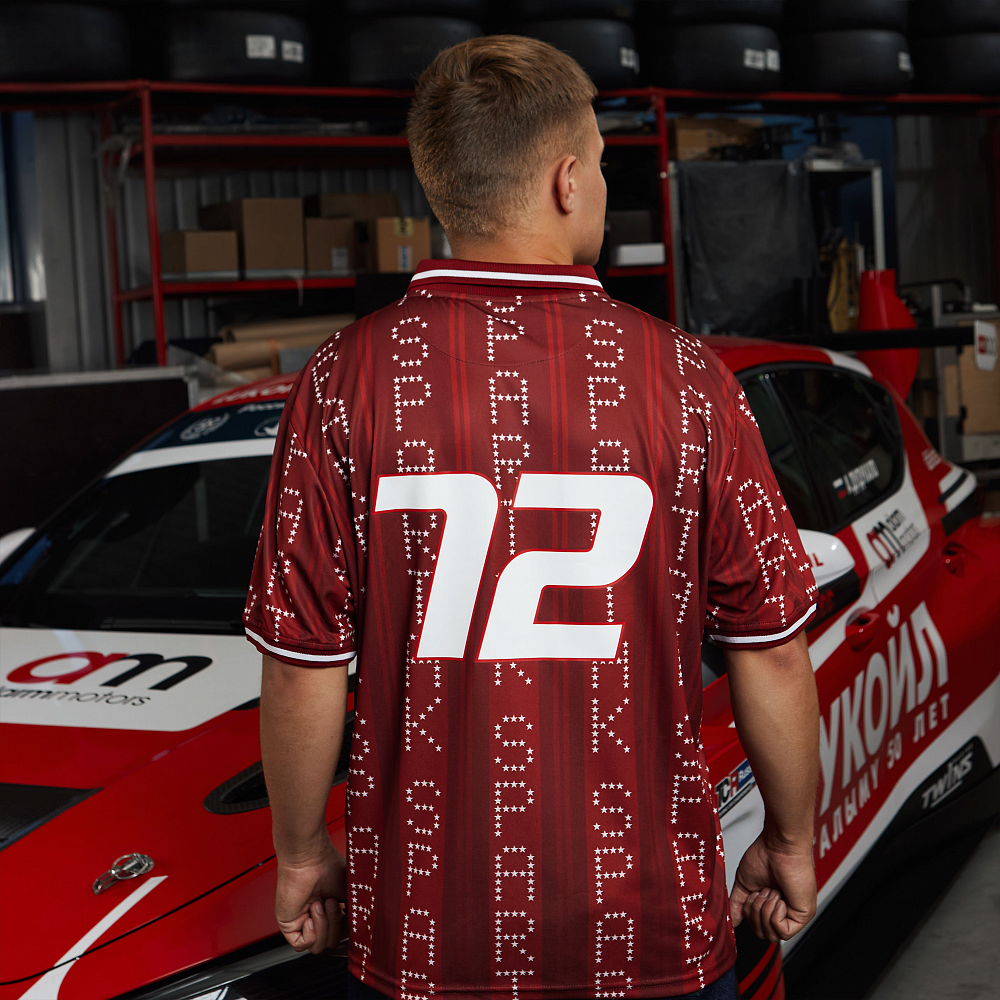 Джерси FCSM 72 с номером на спине