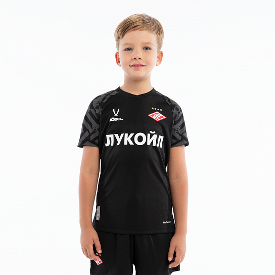 Футболка вратарская Jogel PREMIER Spartak черная 2024-25