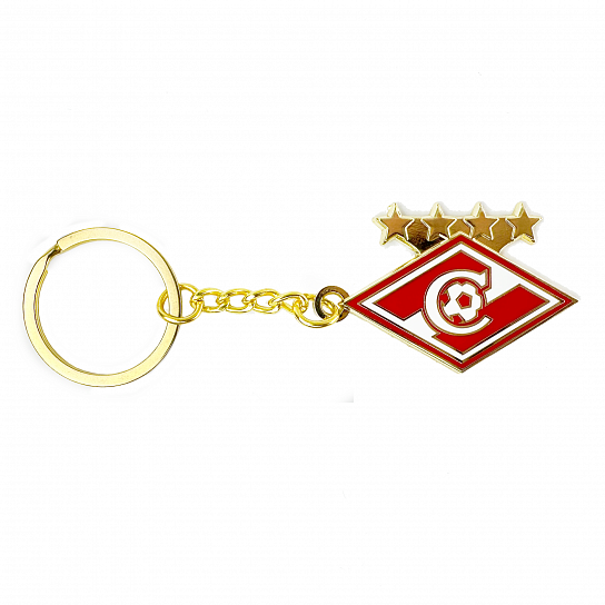 FCSM logo metal keychain