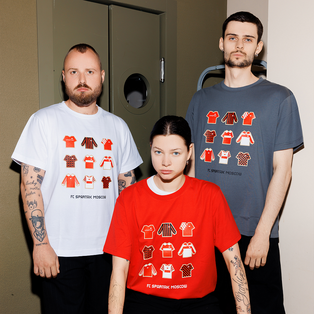 FC Spartak retro shirt in white