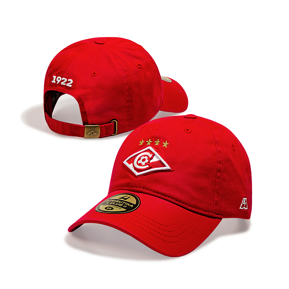 Бейсболка ФК Спартак красная (ATRIBUTIKA & CLUB)