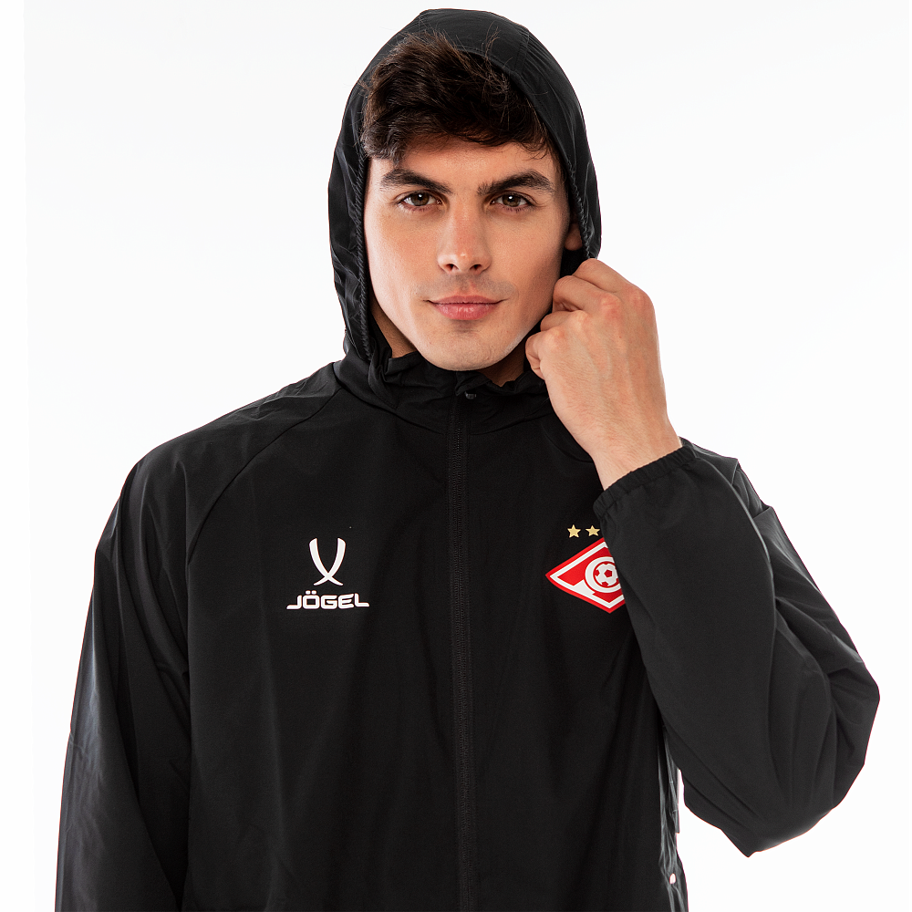 Куртка ветрозащитная Jogel PREMIER черная 2025-26