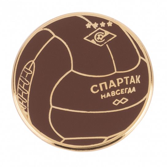Metal badge. Retro Ball No. 1 FCSM 