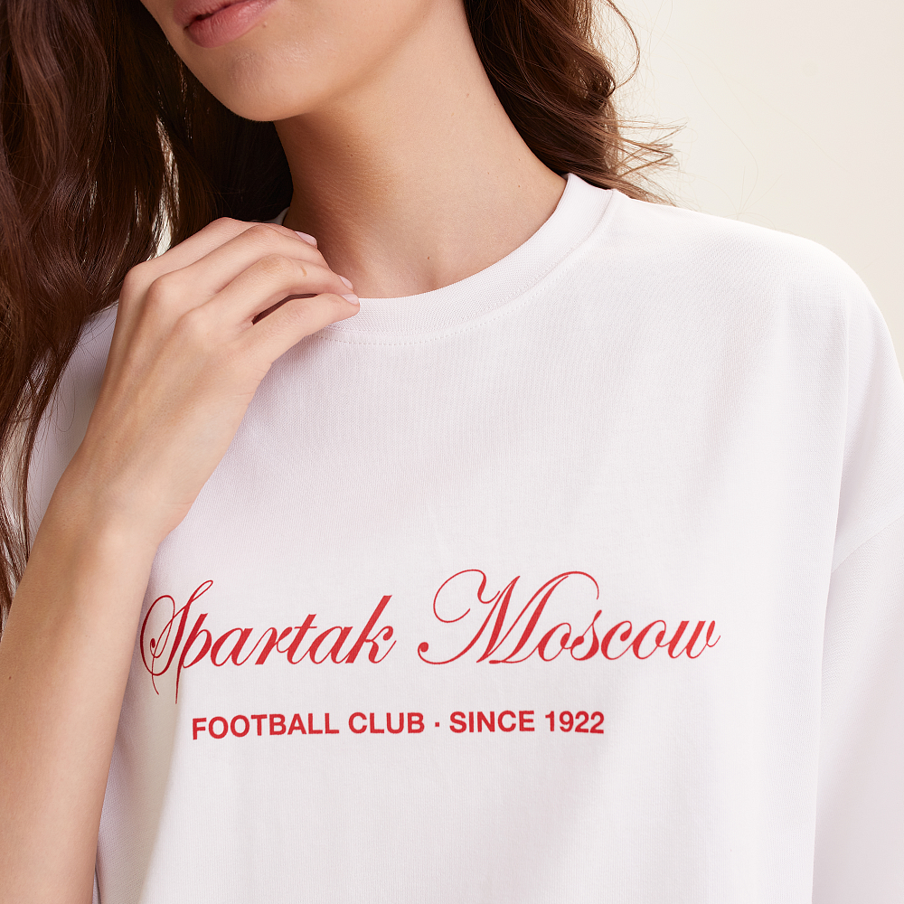 Футболка белая FC Spartak Moscow