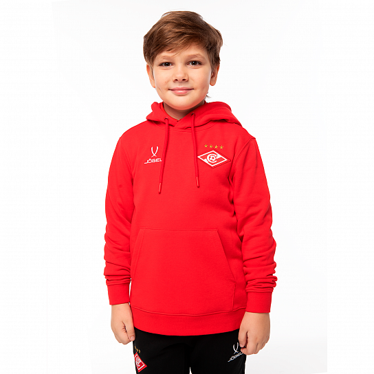 Худи Jogel детский ESSENTIAL Cotton красный