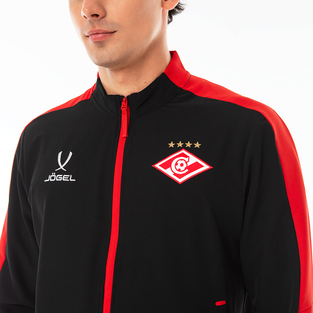 Куртка парадная Jogel PREMIER Spartak черная 2025-26