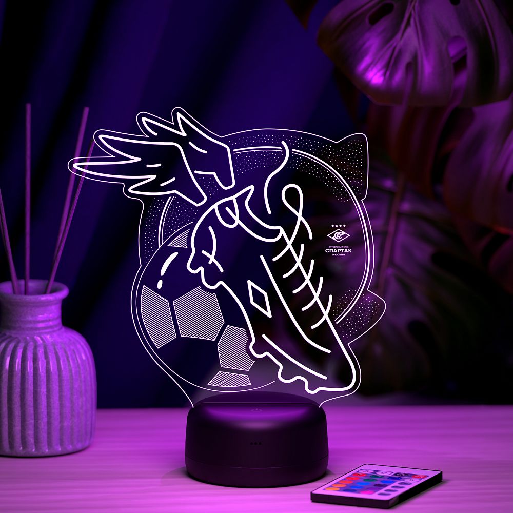 Светильник "Бутсы и Мяч"