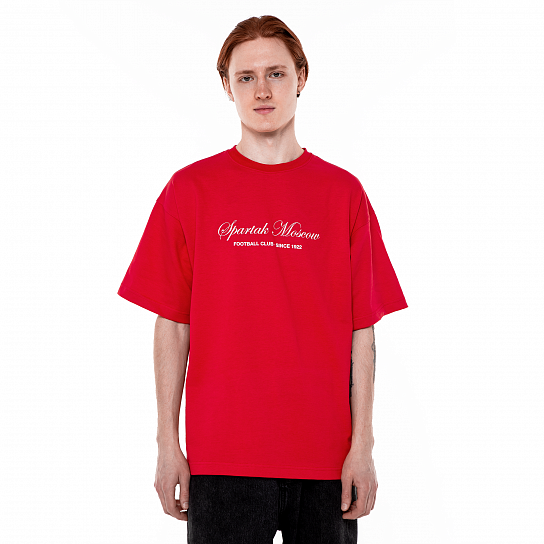 Футболка оверсайз красная FC Spartak Moscow