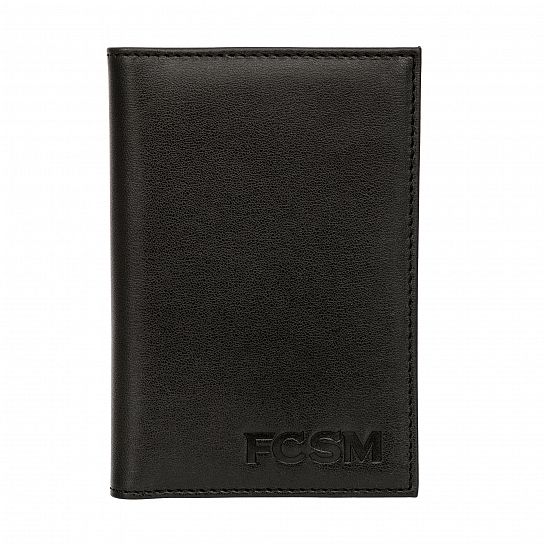 SPARTAK Nappa black passport cover